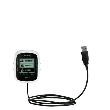 Hot Sync and Charge Straight USB cable for the Timex Cycle Trainer 2.0 Charge and Data Sync with the same cable Built with Gomadic TipExchange Technology 
